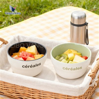 Keramik-Salatschüssel-Set