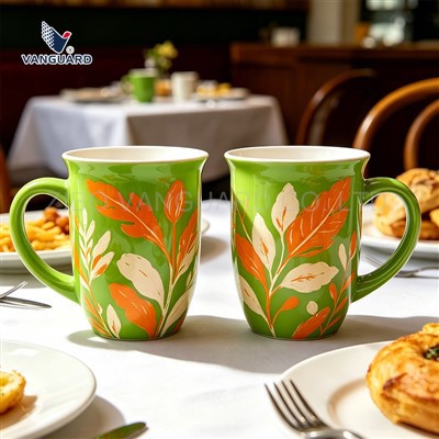 Große Teetasse aus Keramik