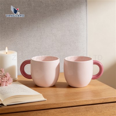 Macaron Teetasse aus Keramik