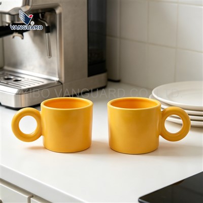 Runde Griff Kaffeetassen