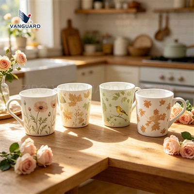 V-förmige Kaffeetasse